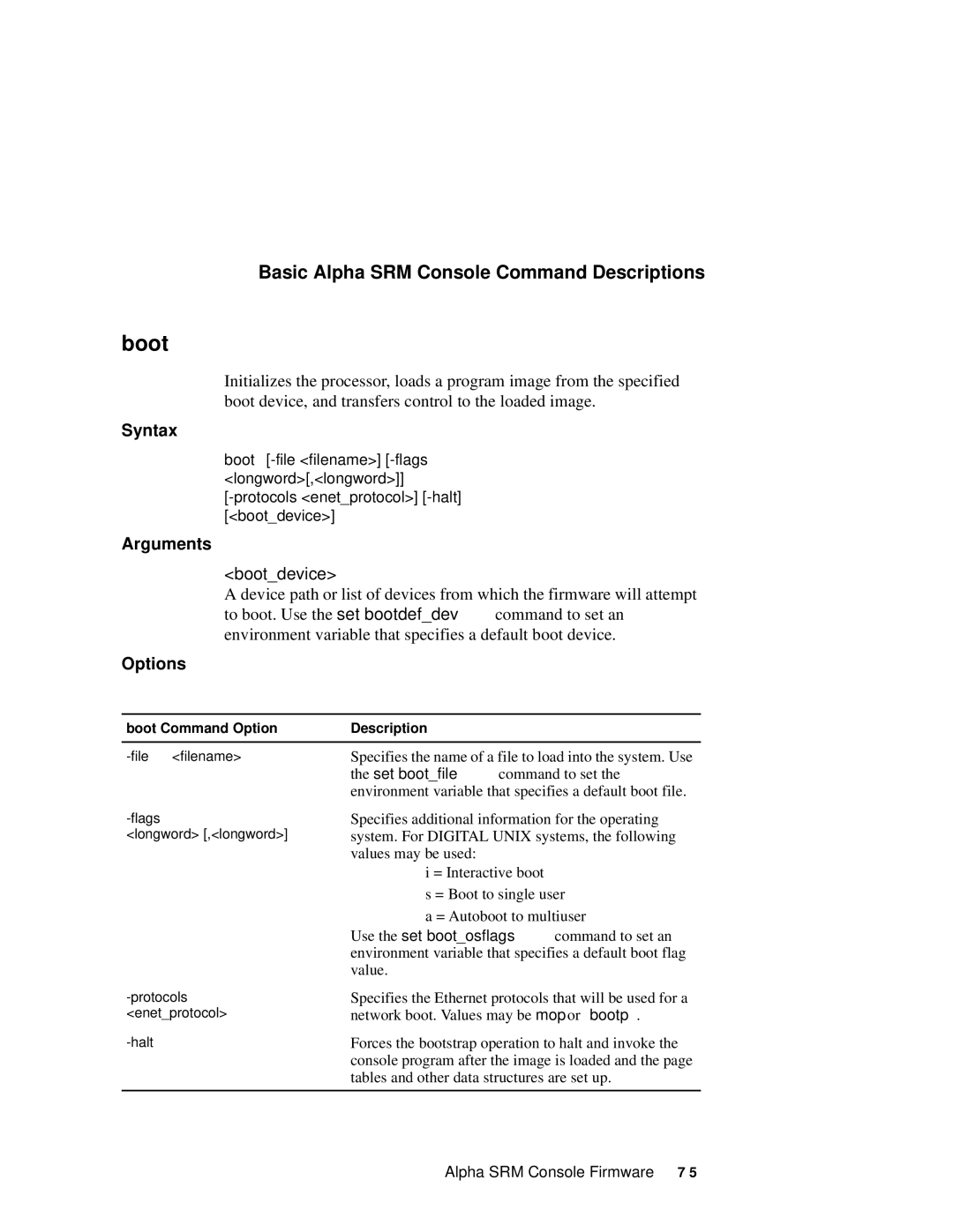 Compaq 164SX user manual Boot 