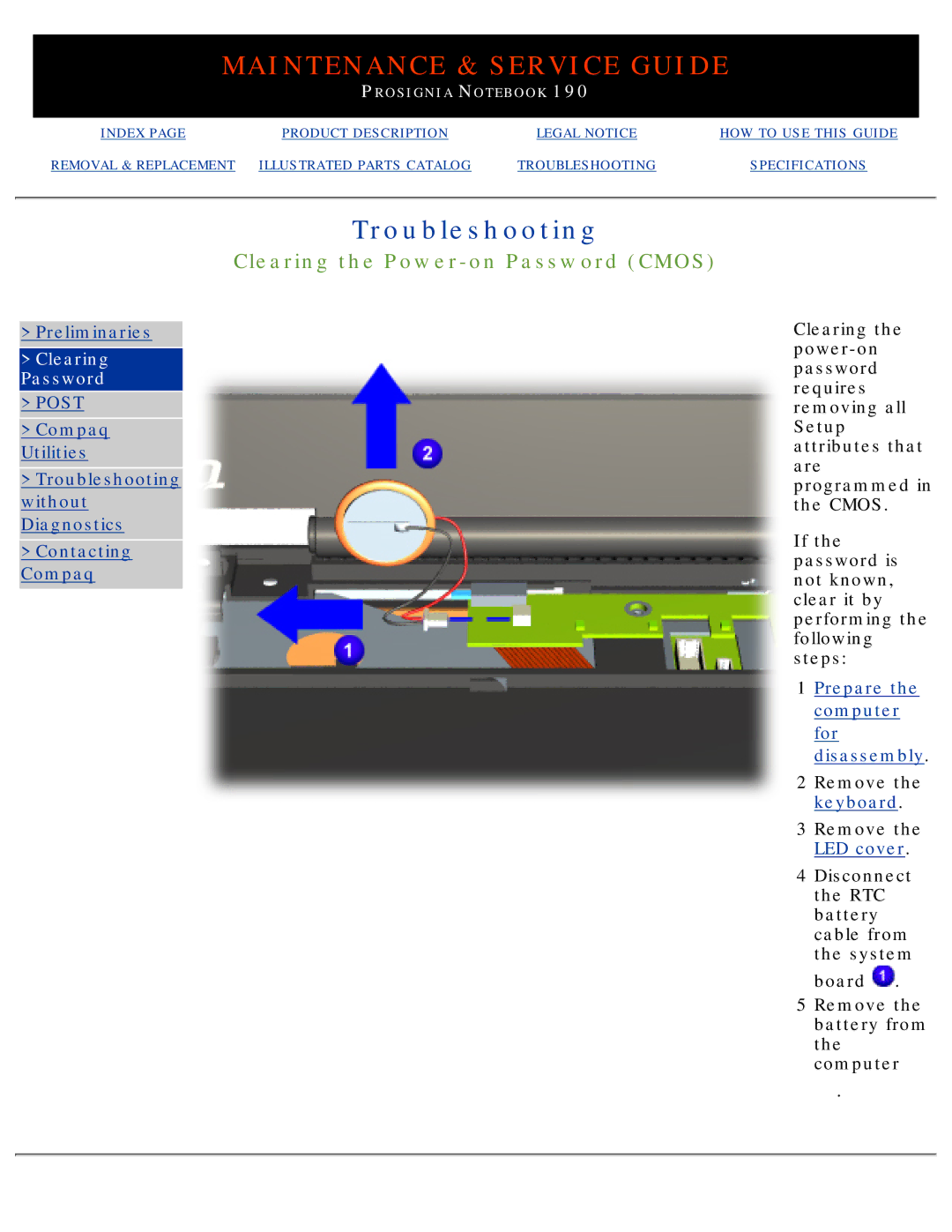 Compaq 190 manual Troubleshooting 