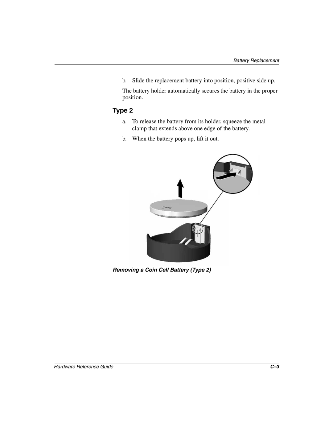 Compaq 243850-002 manual Type 