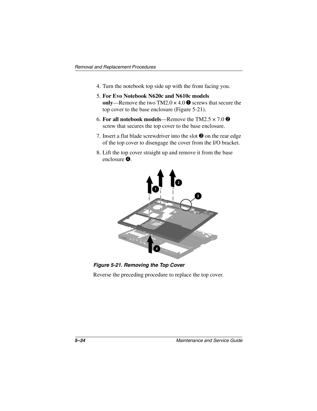 Compaq 279362-002 manual For Evo Notebook N620c and N610c models 