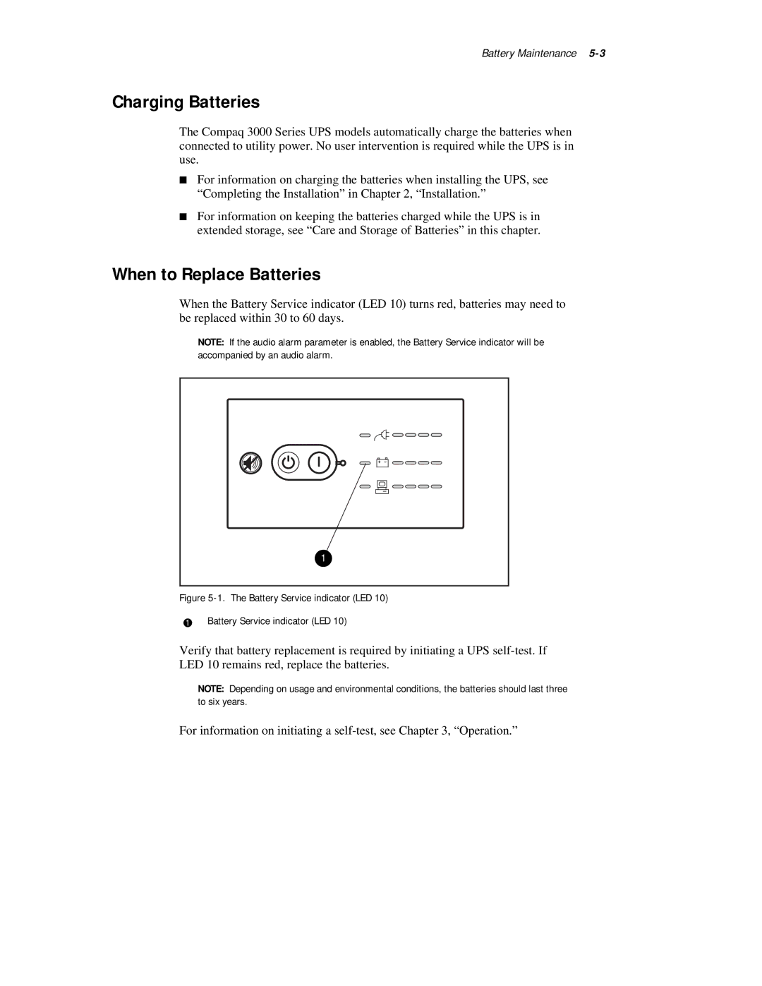 Compaq 3000 Series manual Charging Batteries, When to Replace Batteries, Battery Maintenance 