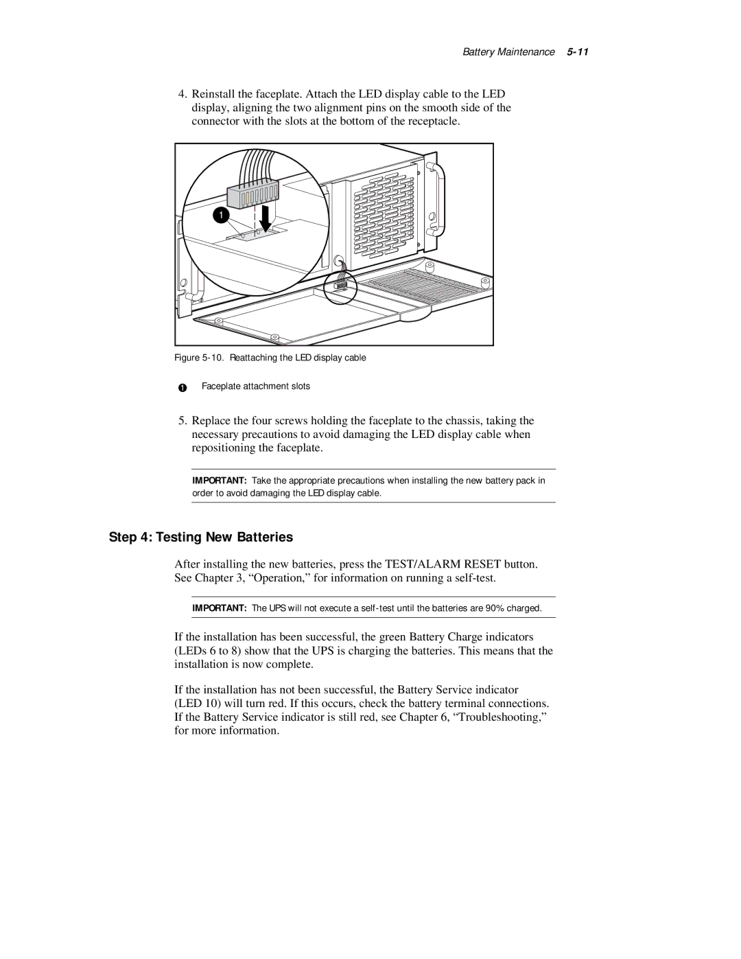 Compaq 3000 Series manual Testing New Batteries 