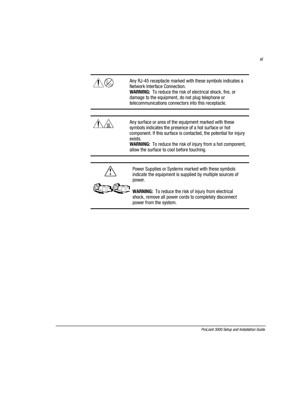 Compaq manual ProLiant 3000 Setup and Installation Guide 