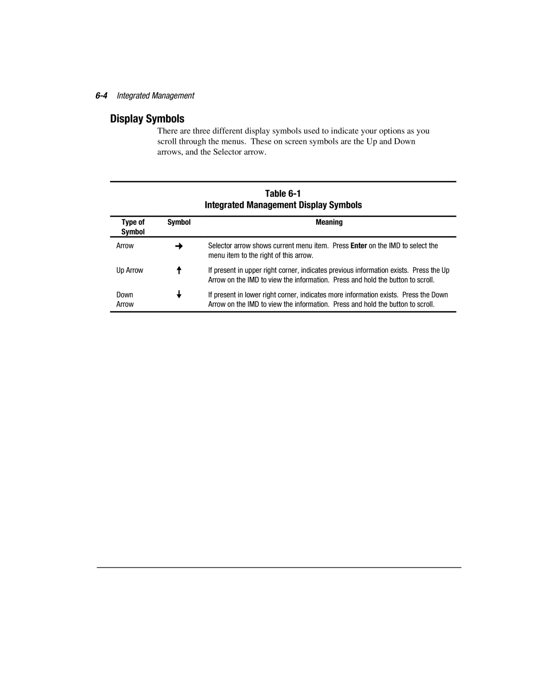 Compaq 3000 manual Integrated Management Display Symbols, 4Integrated Management 