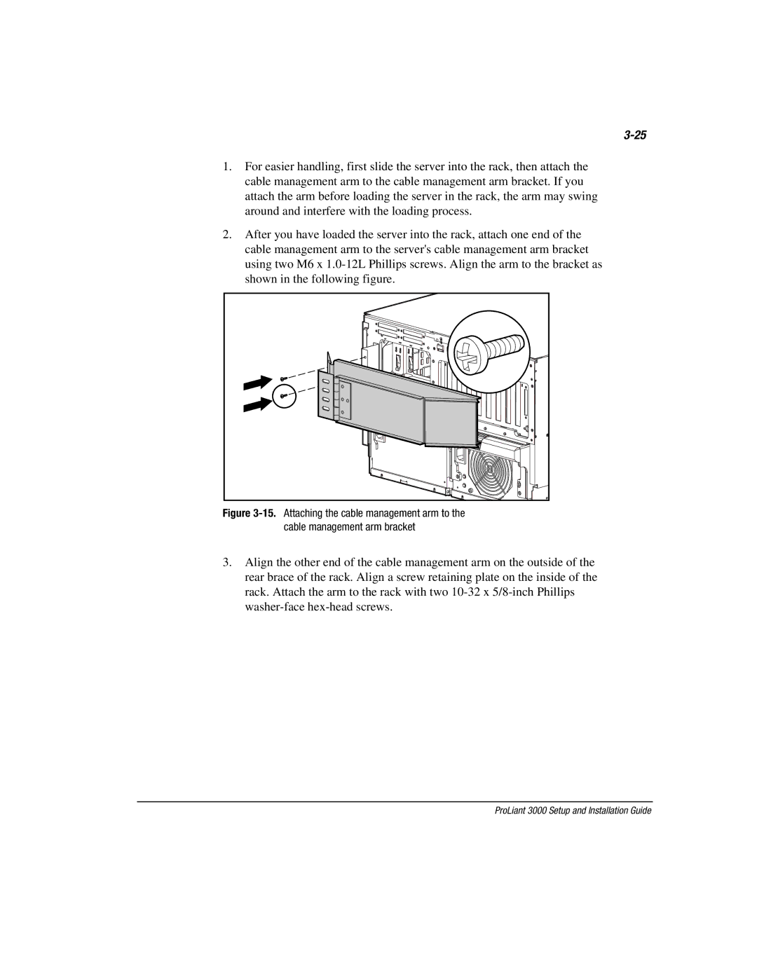 Compaq manual ProLiant 3000 Setup and Installation Guide 