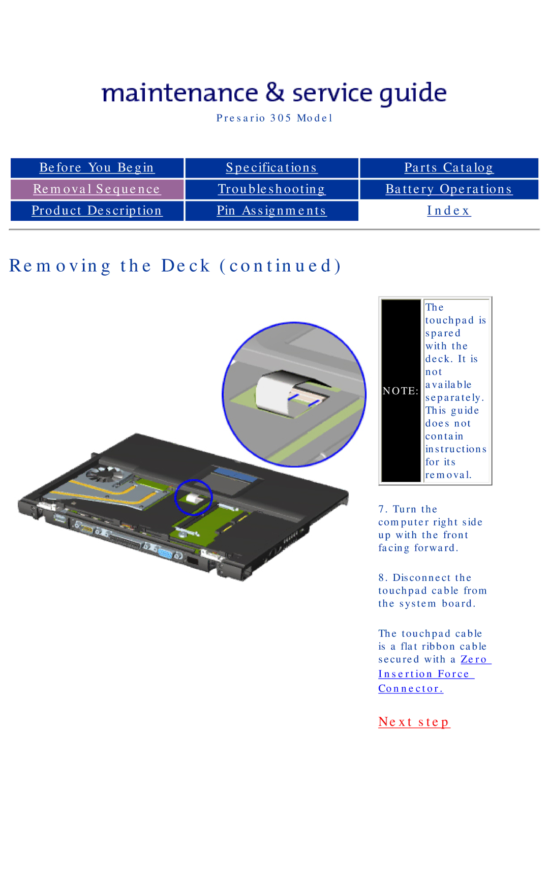 Compaq 305 specifications Insertion Force Connector 