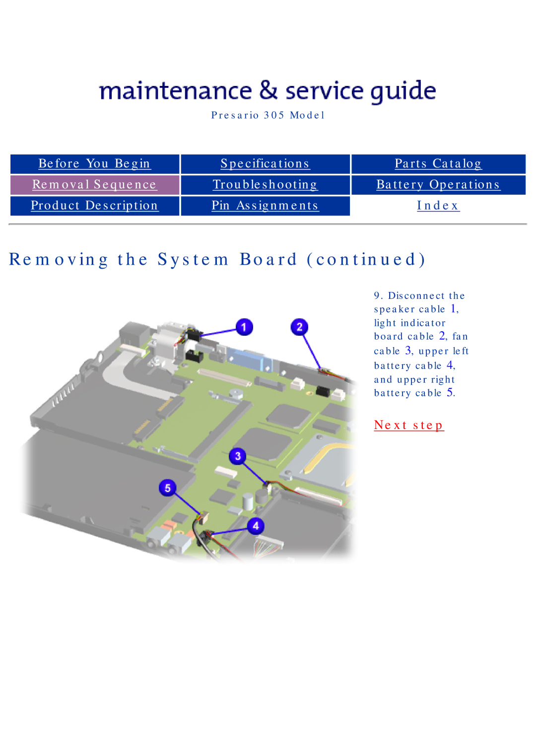 Compaq 305 specifications Before You Begin Specifications 