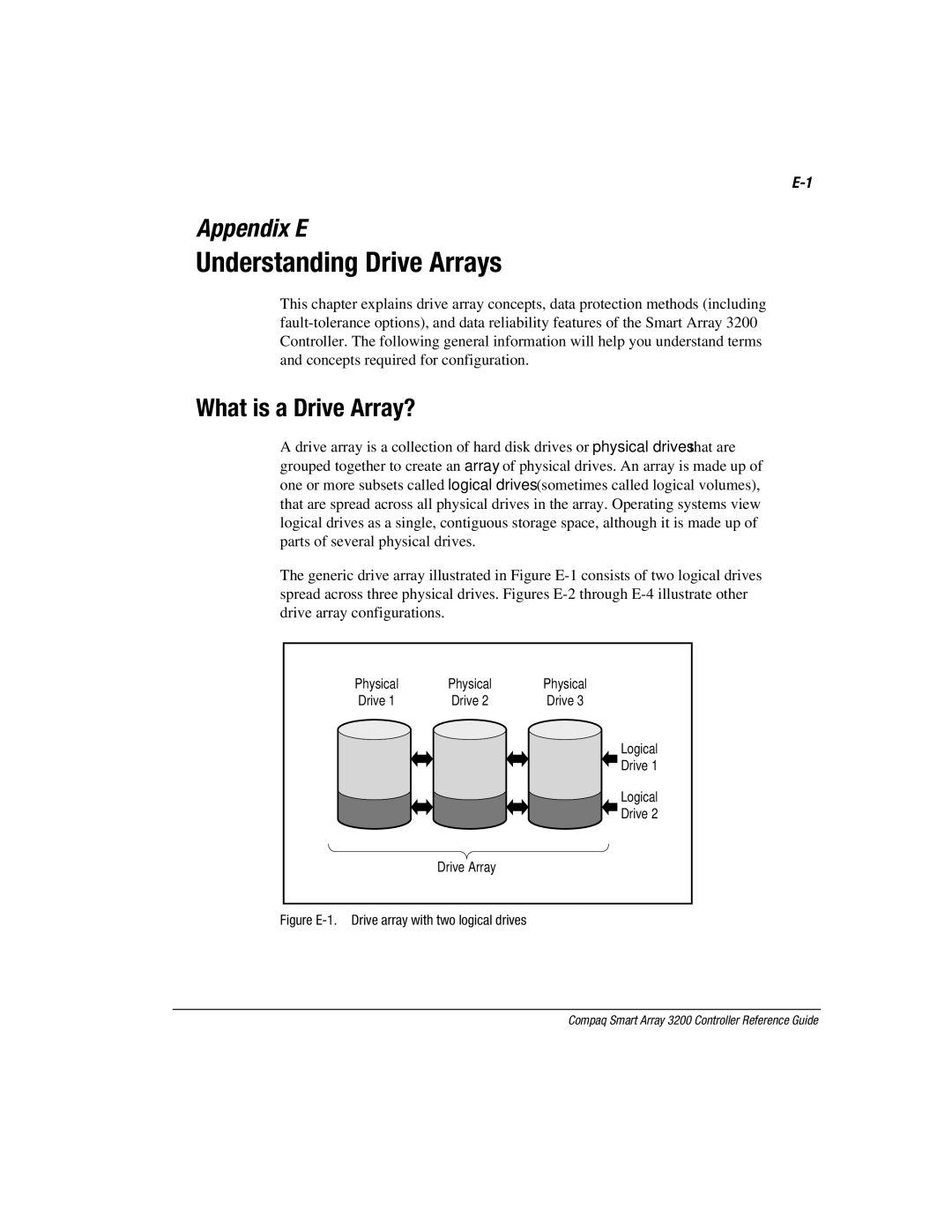 Compaq 3200 manual Understanding Drive Arrays, What is a Drive Array? 