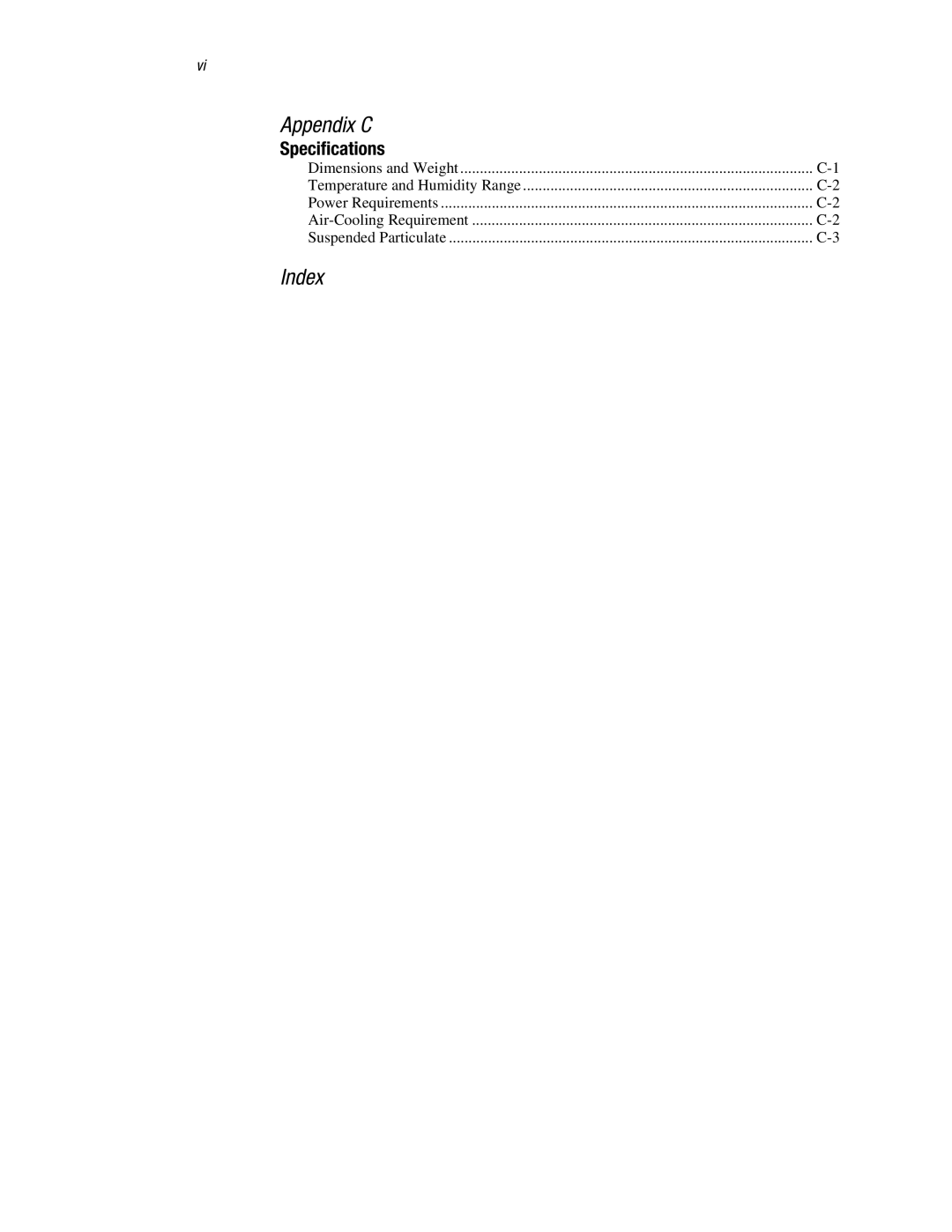 Compaq 326817-003 manual Index 