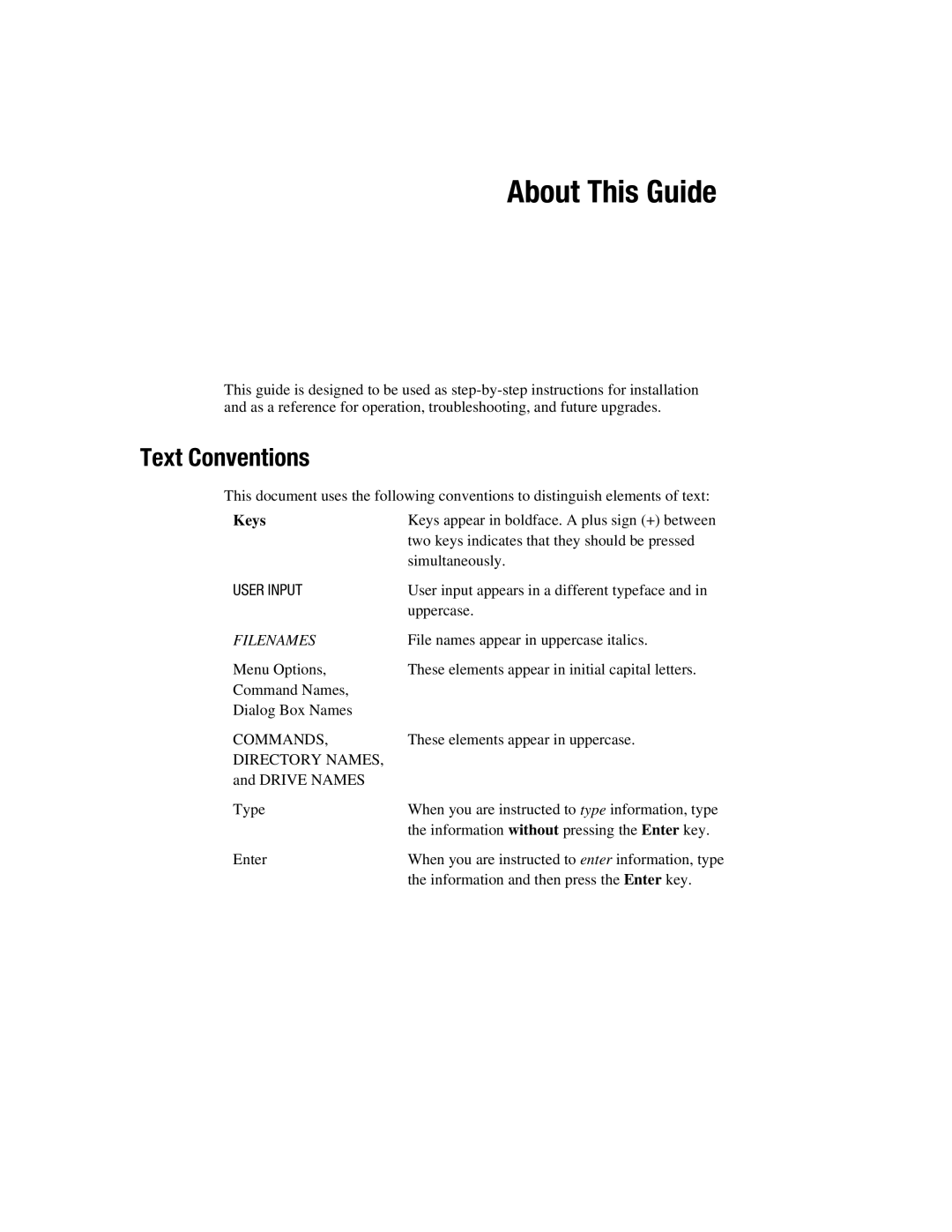 Compaq 326817-003 manual About This Guide, Text Conventions 