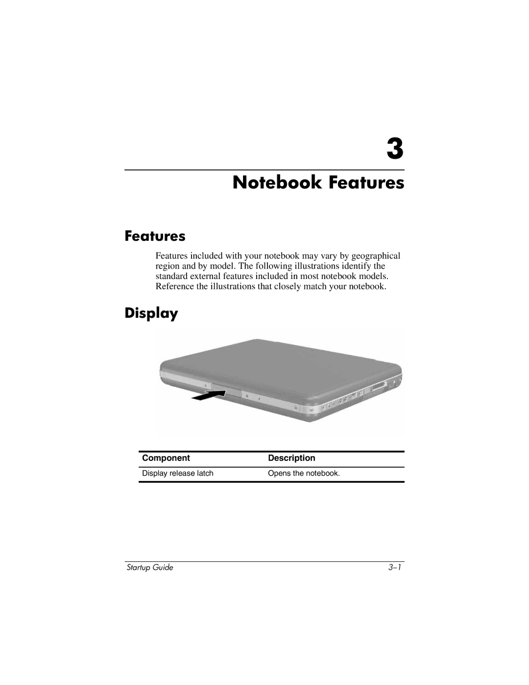 Compaq 335401-001 manual Features, Display 