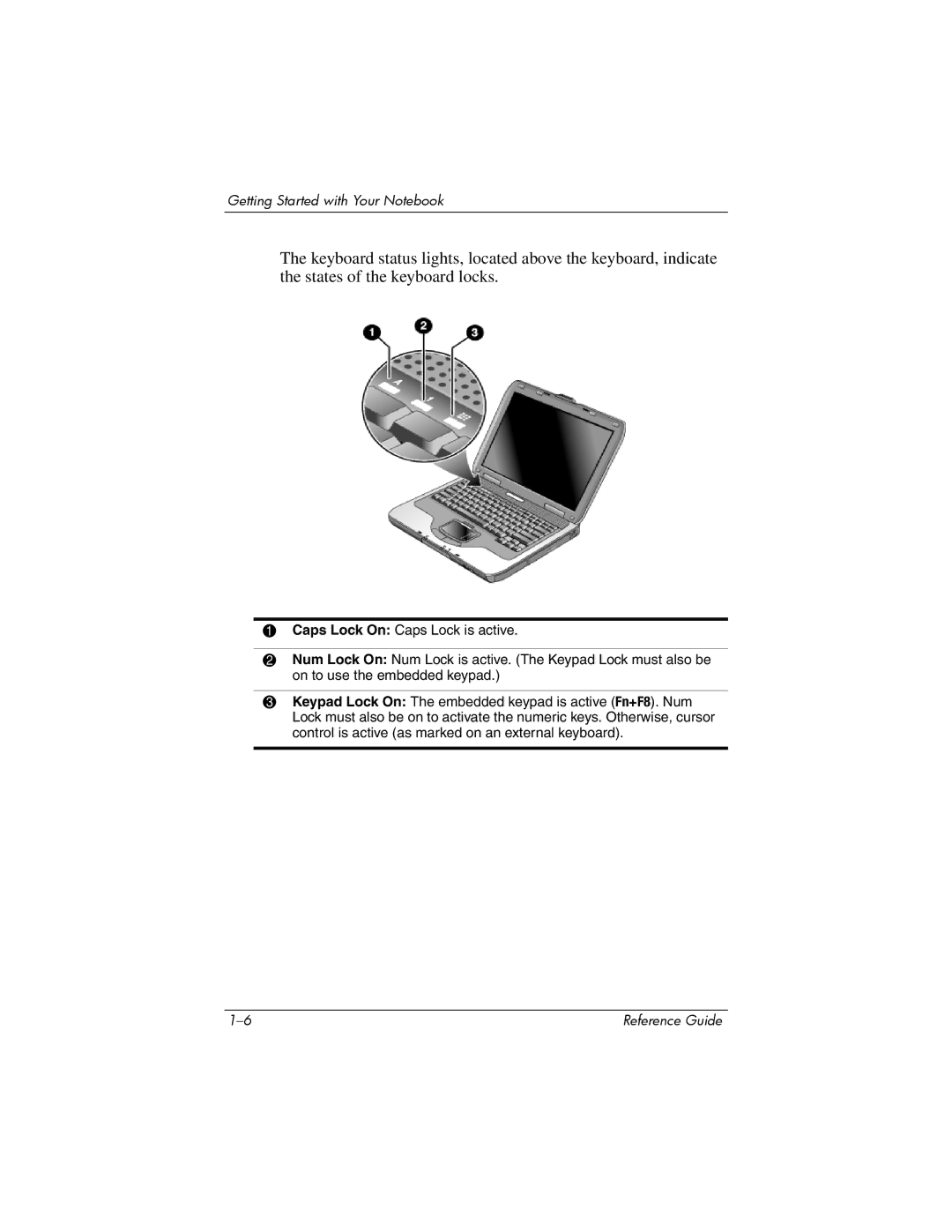 Compaq 370698-001 manual Getting Started with Your Notebook 