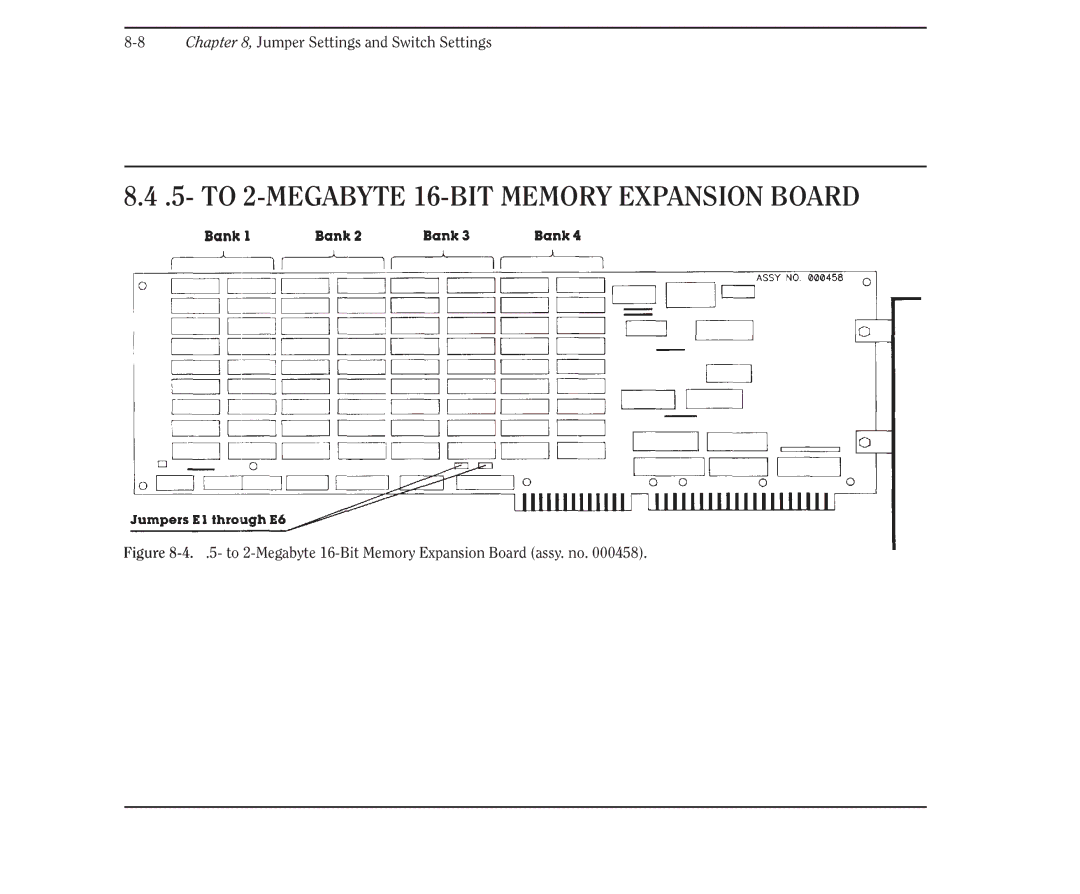 Compaq 386 manual to 2-MEGABYTE 16-BIT Memory Expansion Board, to 2-Megabyte 16-Bit Memory Expansion Board assy. no 