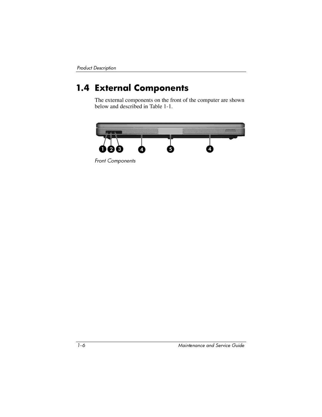 Compaq 407511-002 manual External Components 