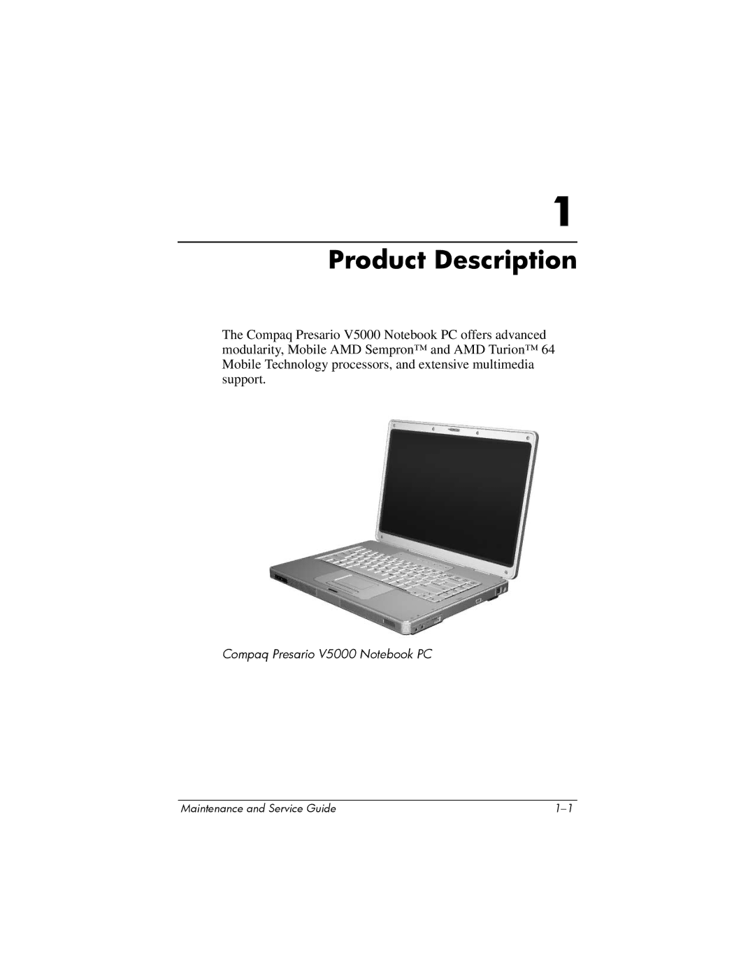 Compaq 407511-002 manual Product Description 