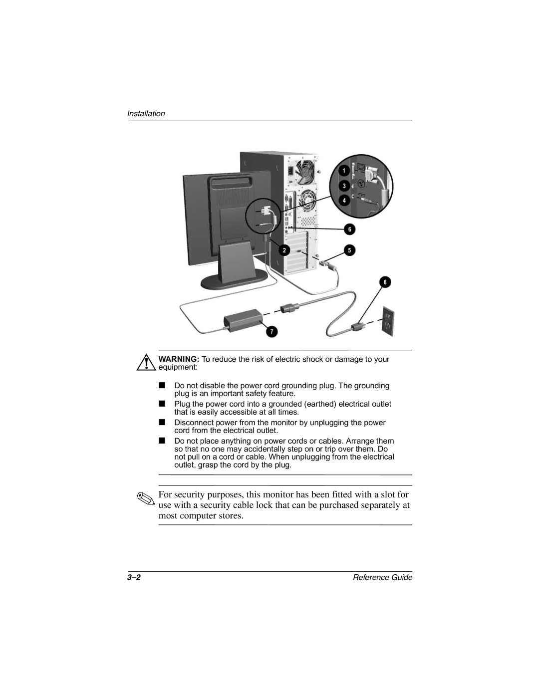 Compaq 5017 manual Installation 