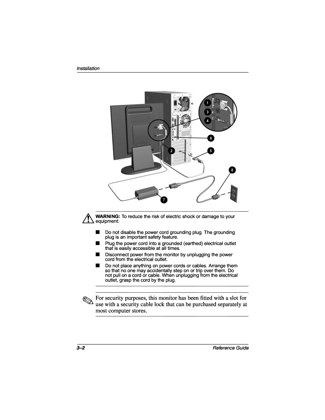 Compaq 5017 manual Installation 
