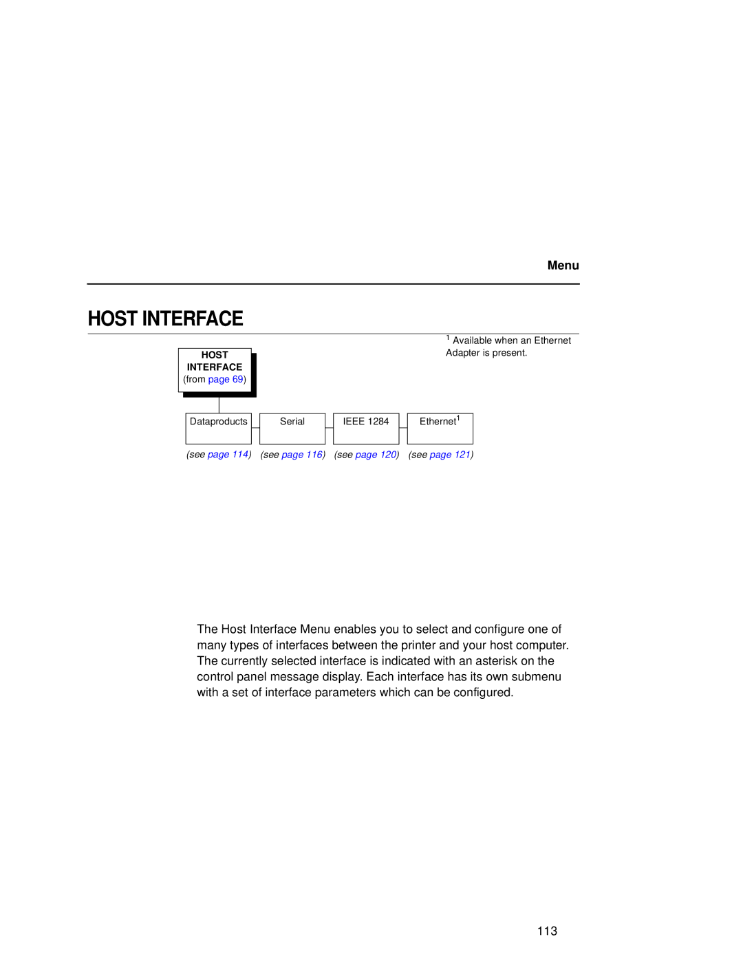 Compaq 5525B, 5532, 5531 user manual Host Interface 