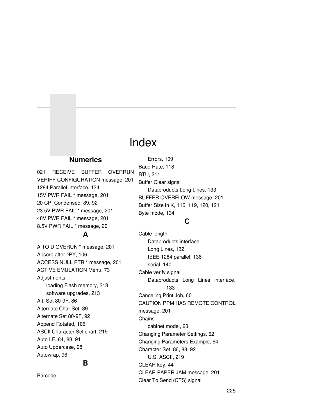 Compaq 5532, 5531, 5525B user manual Index 