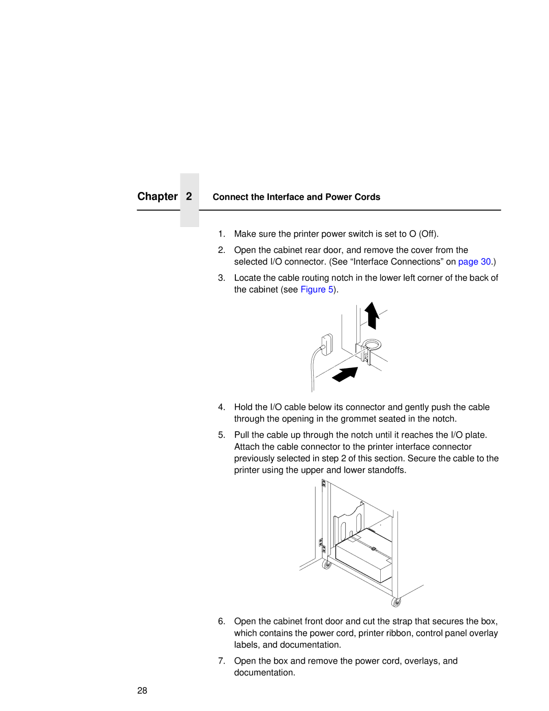 Compaq 5531, 5532, 5525B user manual Connect the Interface and Power Cords 