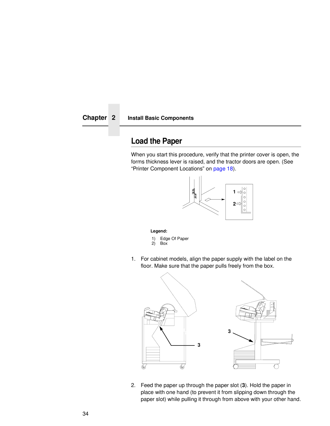 Compaq 5531, 5532, 5525B user manual Load the Paper 