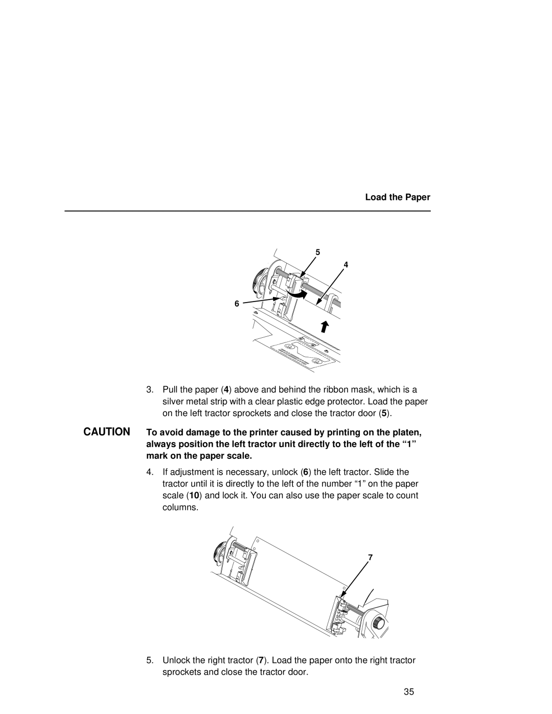 Compaq 5525B, 5532, 5531 user manual Load the Paper 