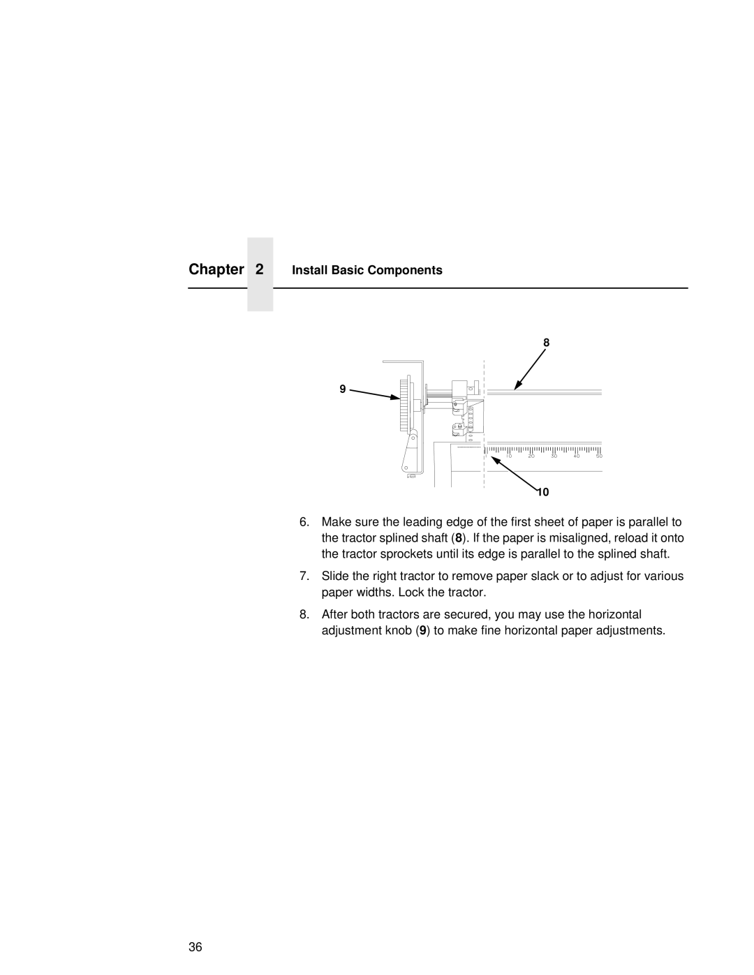 Compaq 5532, 5531, 5525B user manual Install Basic Components 