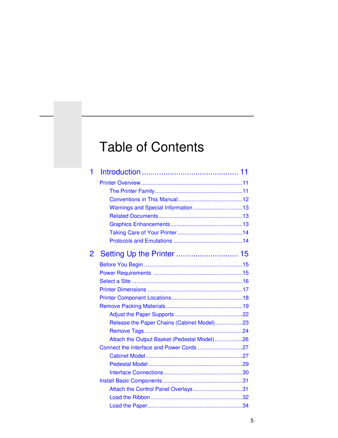 Compaq 5525B, 5532, 5531 user manual Table of Contents 