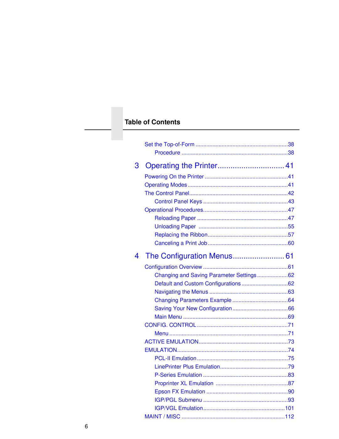 Compaq 5532, 5531, 5525B user manual Operating the Printer 