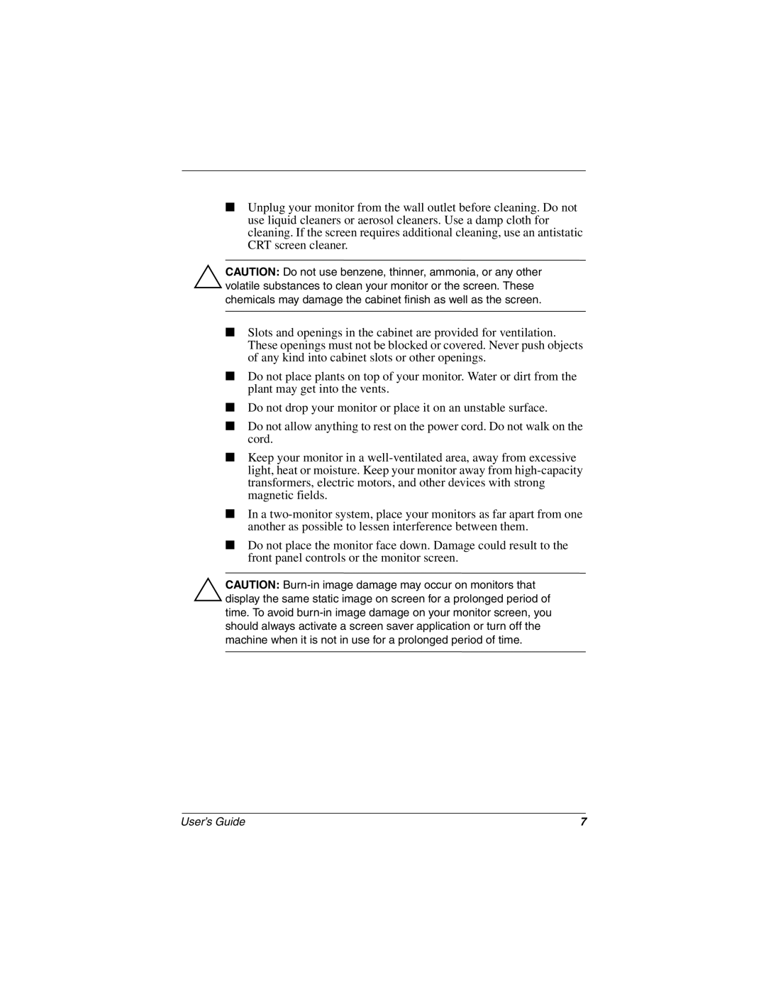 Compaq 5700 manual User’s Guide 