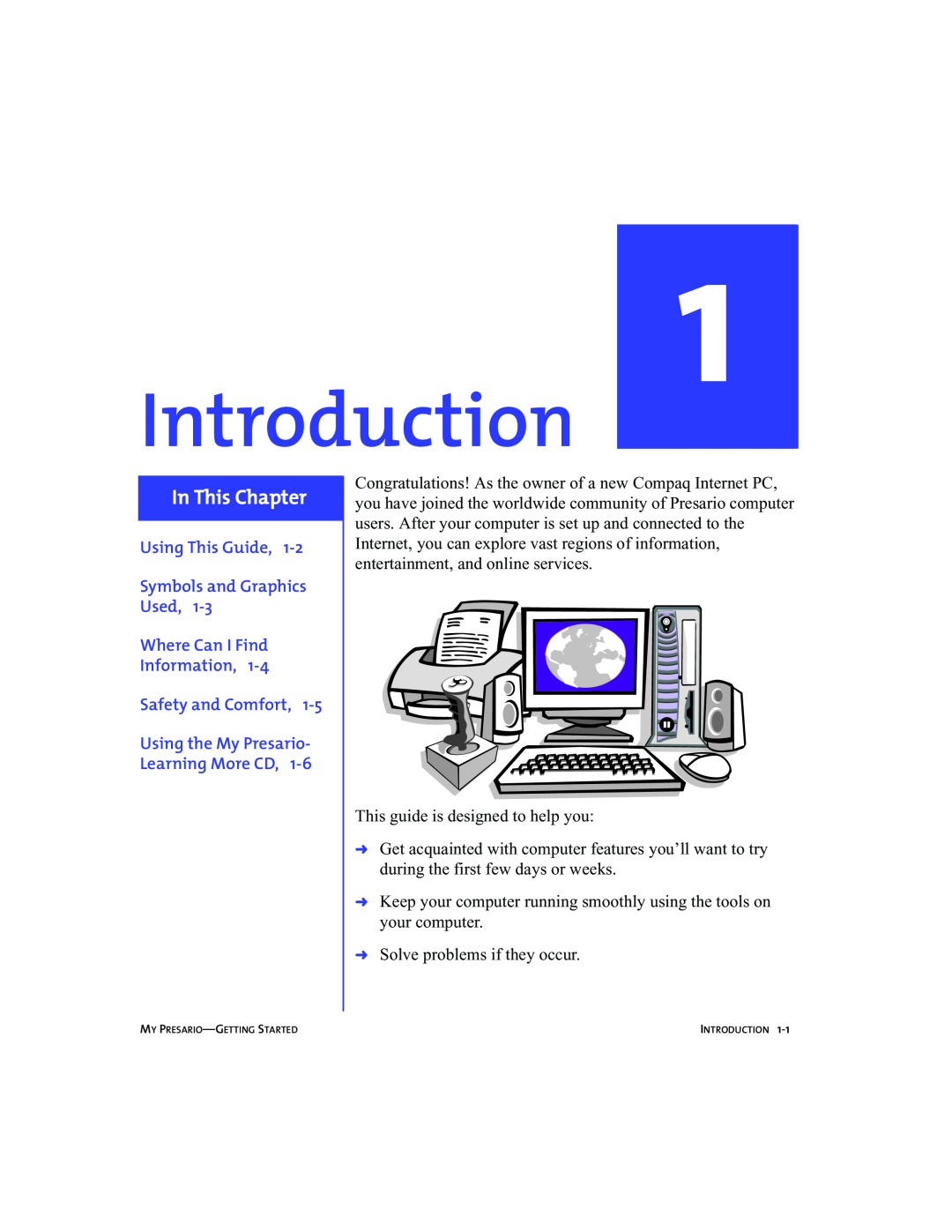 Compaq 5BW474 manual Introduction, In This Chapter, Using This Guide Symbols and Graphics Used Where Can I Find 