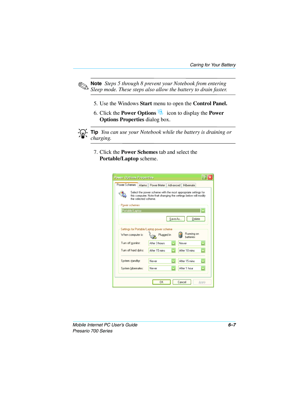 Compaq 700 Series manual Mobile Internet PC User’s Guide 