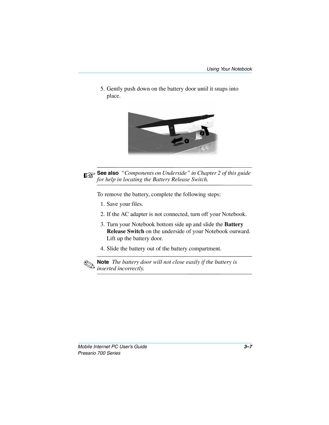 Compaq 700 manual Mobile Internet PC User’s Guide 