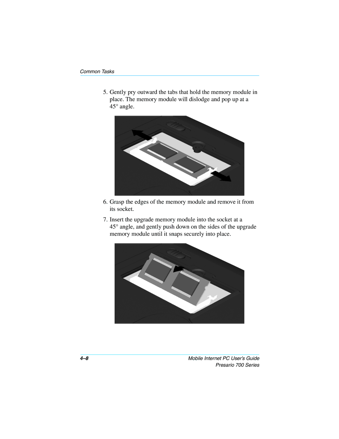 Compaq 700 manual Cad goes here 