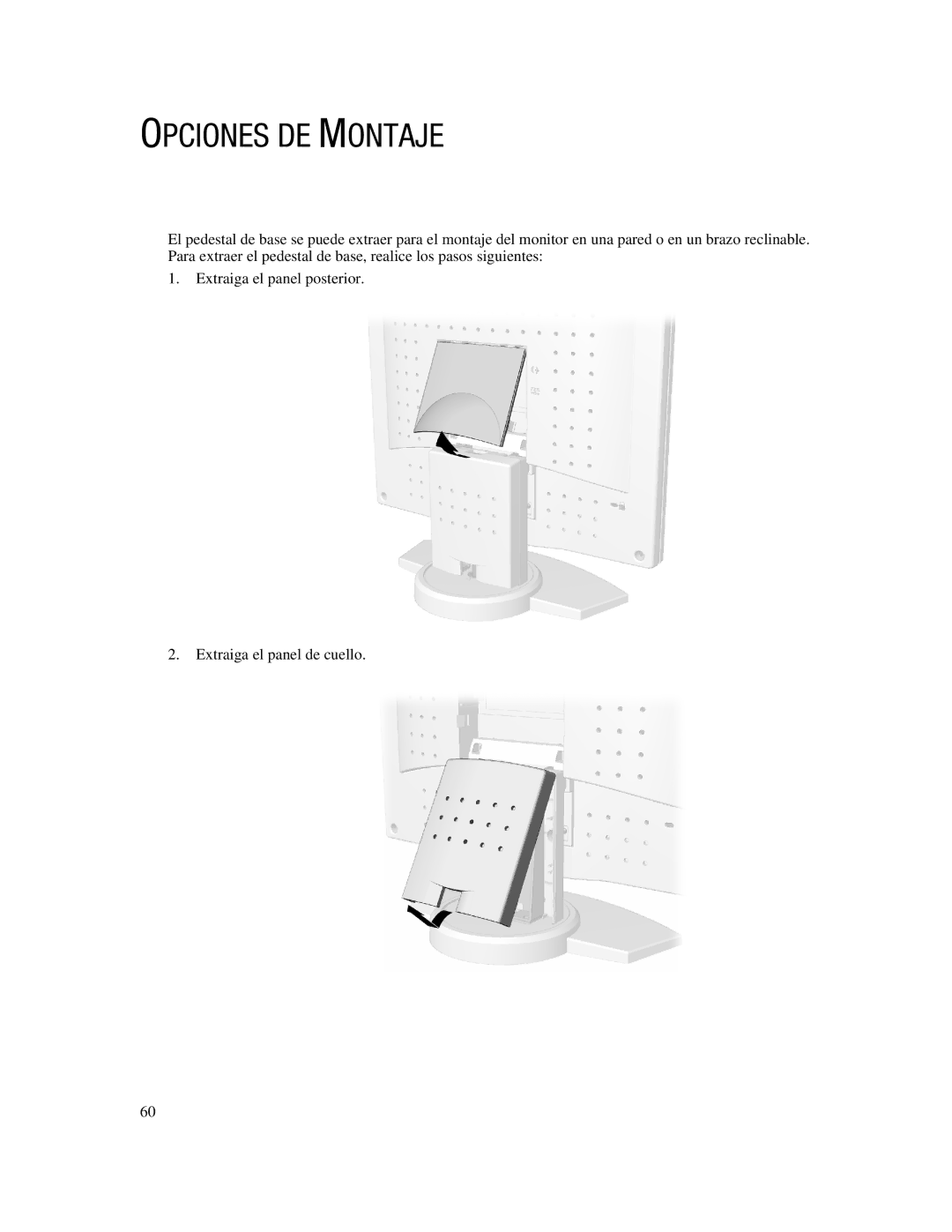 Compaq 745A manual Opciones DE Montaje 