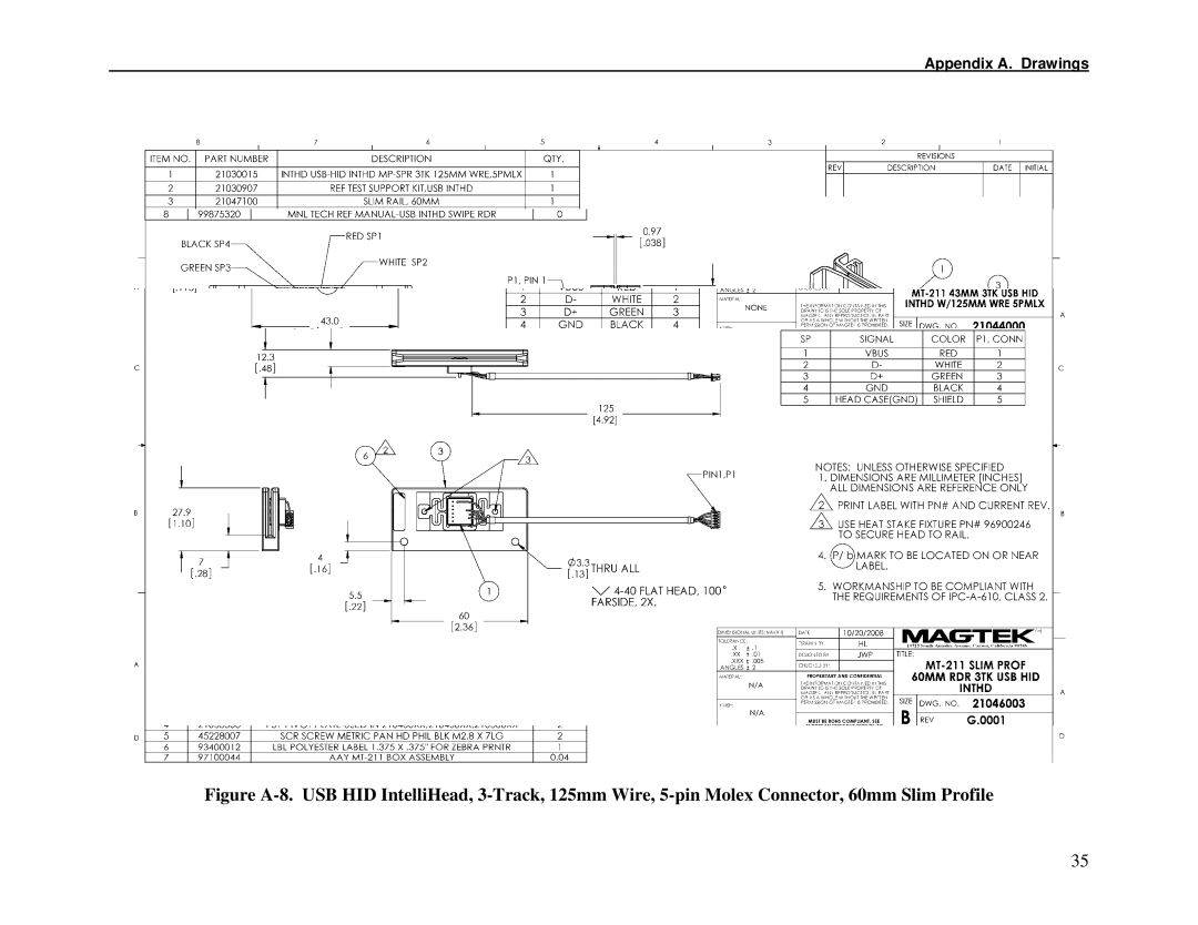 Compaq 99875320-5 manual Appendix A. Drawings 