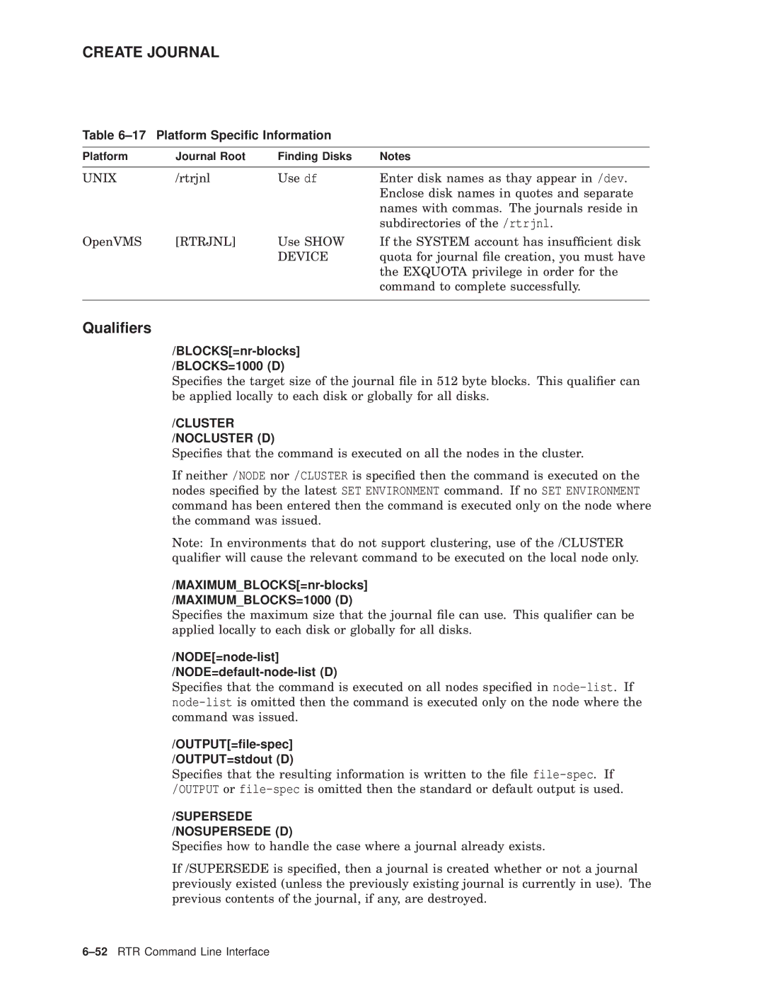 Compaq AA-Q88CE-TE manual Platform Speciﬁc Information, Unix 