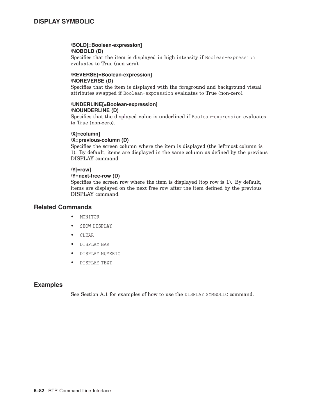 Compaq AA-Q88CE-TE manual 82RTR Command Line Interface 