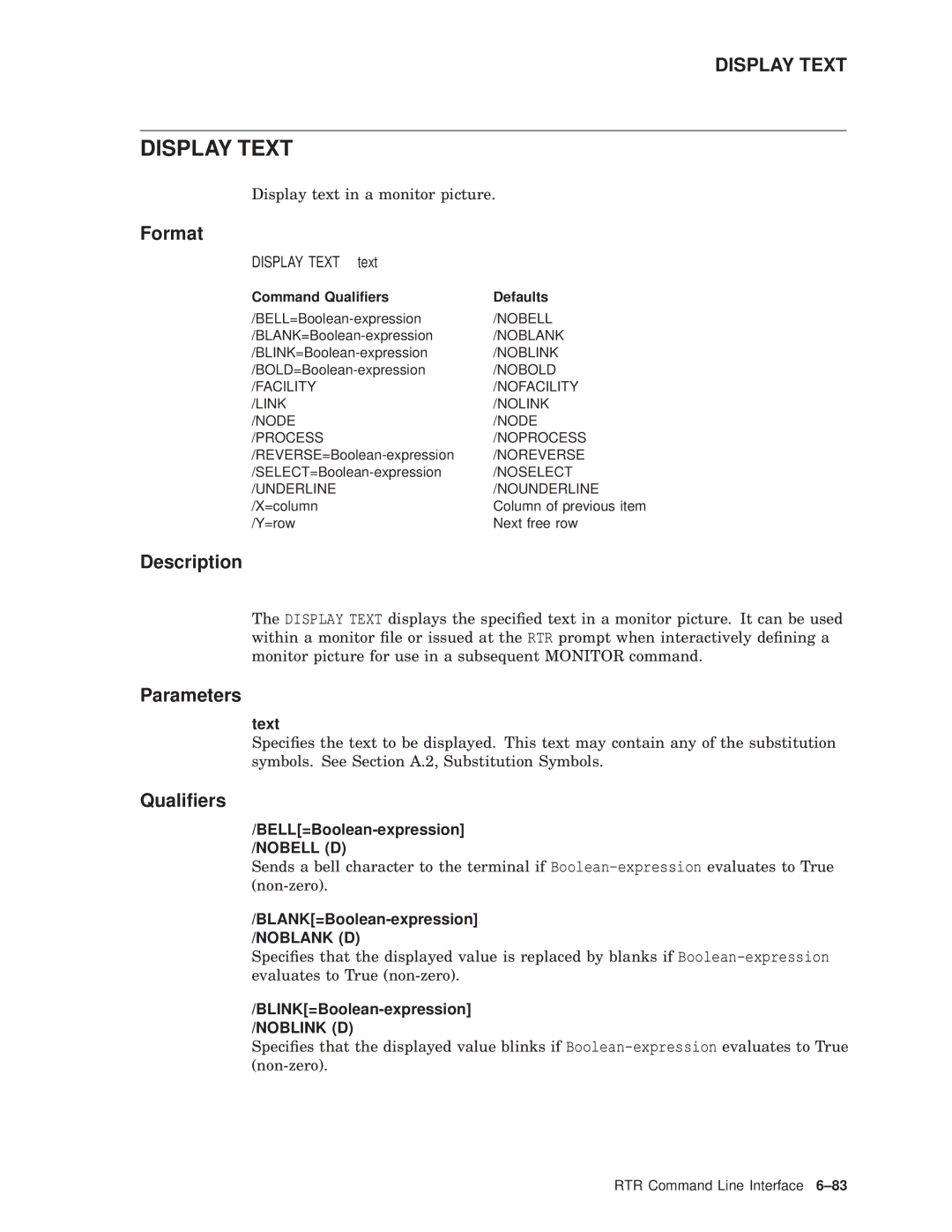 Compaq AA-Q88CE-TE manual Display Text text 