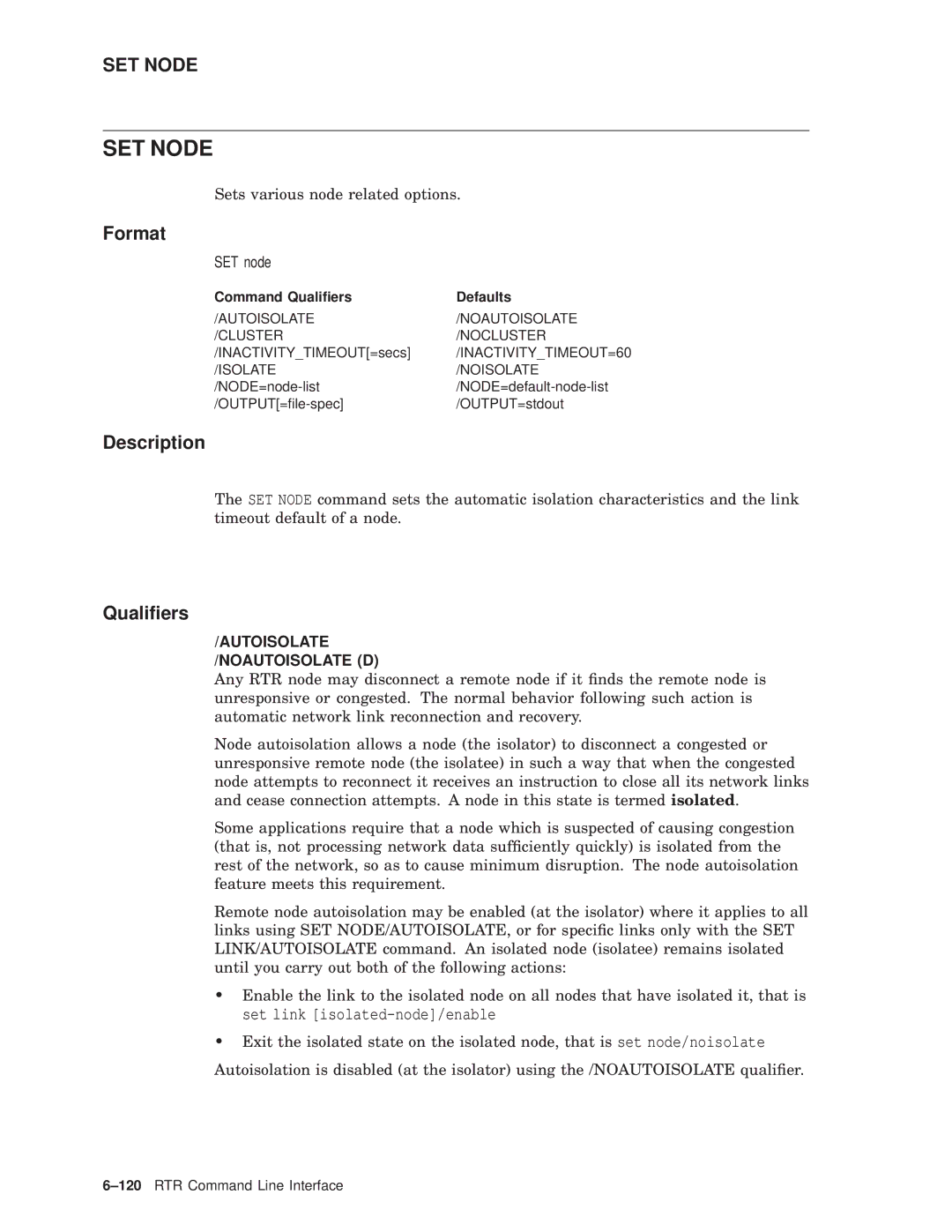 Compaq AA-Q88CE-TE manual SET Node, SET node 