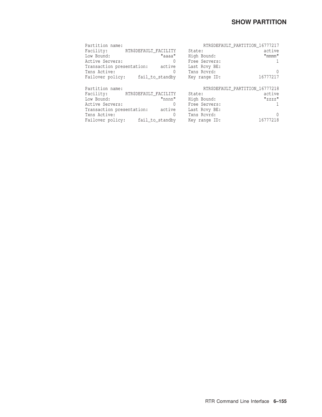 Compaq AA-Q88CE-TE manual Show Partition 