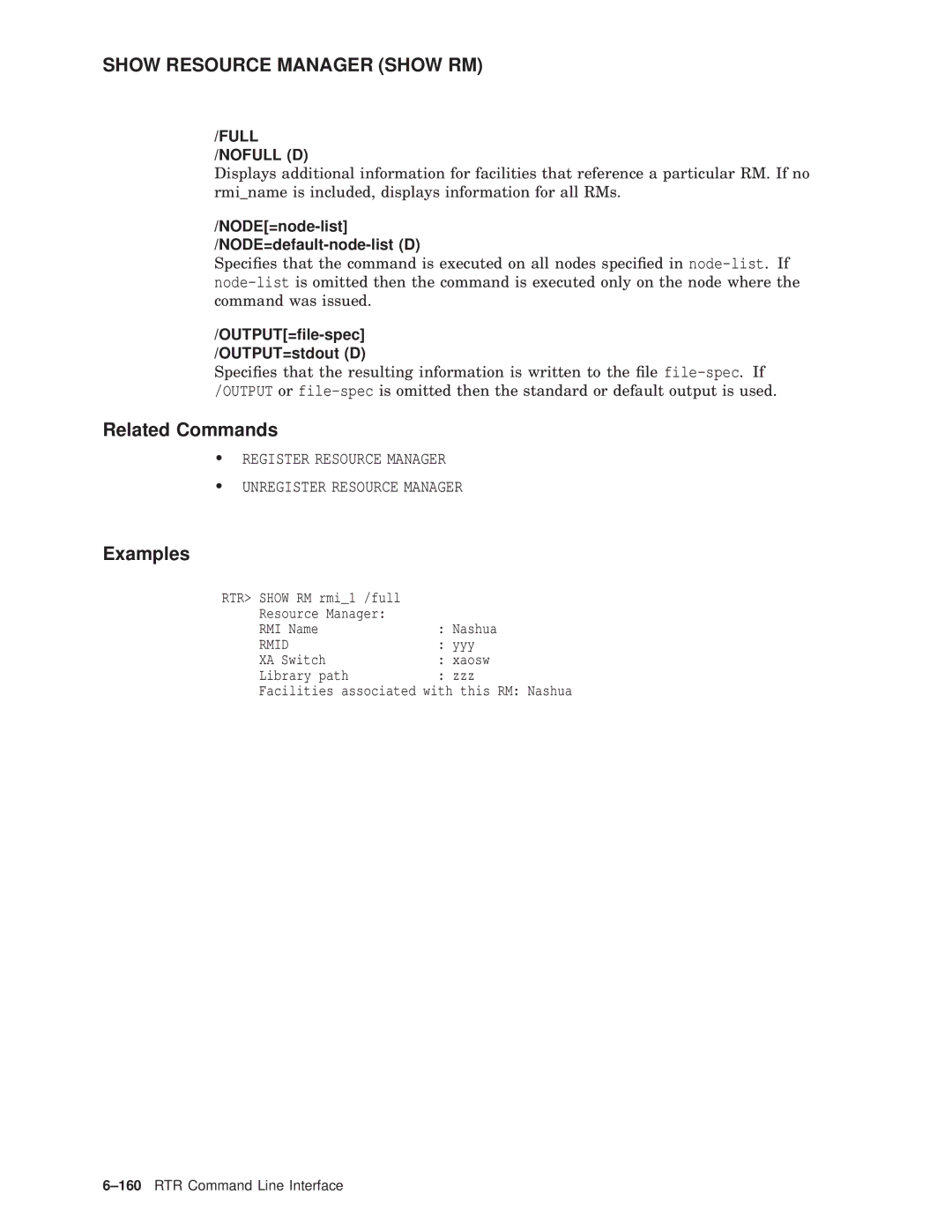 Compaq AA-Q88CE-TE manual Related Commands, Rmid 