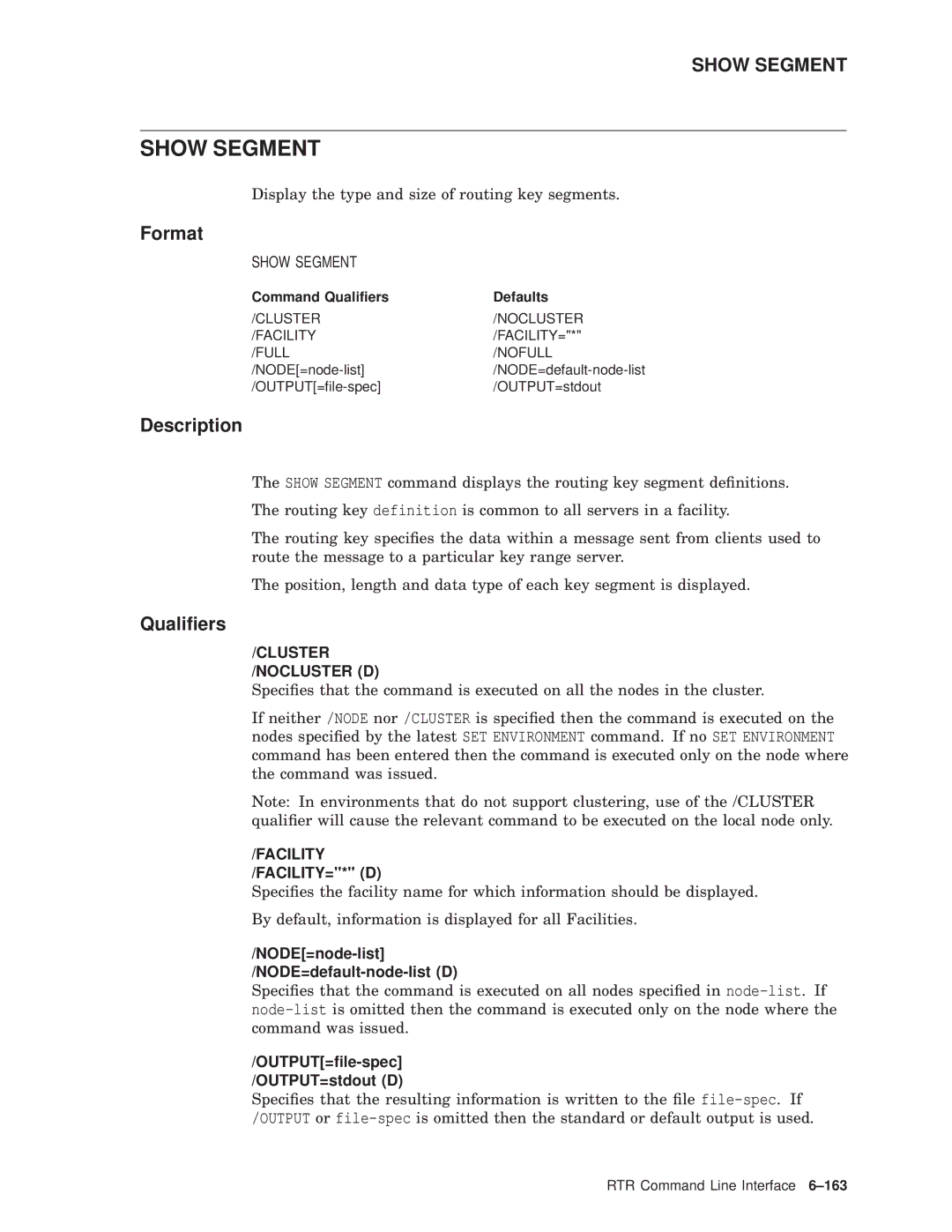 Compaq AA-Q88CE-TE manual Show Segment 