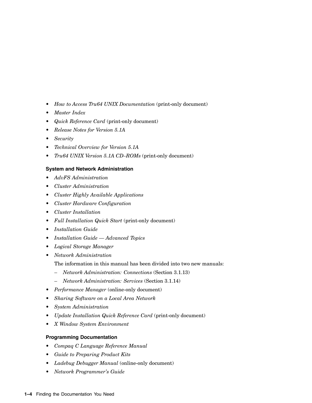 Compaq AA-RH8RD-TE manual System and Network Administration 