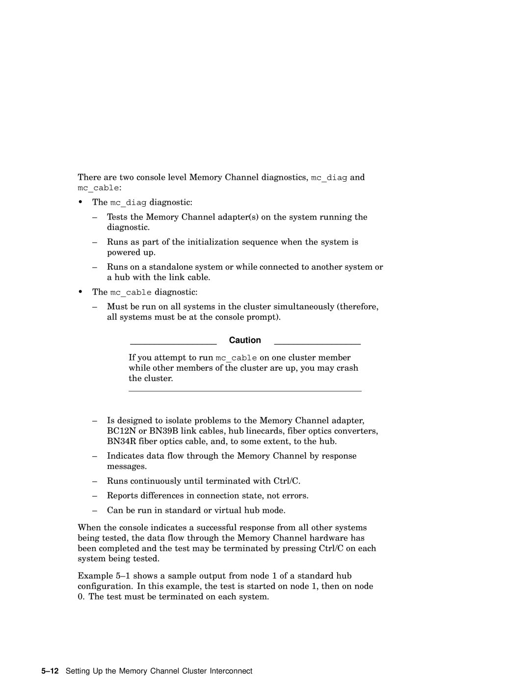 Compaq AA-RHGWB-TE manual 12Setting Up the Memory Channel Cluster Interconnect 