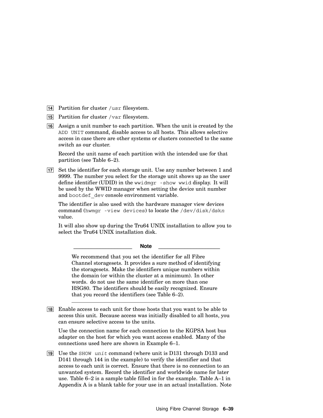 Compaq AA-RHGWB-TE manual Using Fibre Channel Storage 