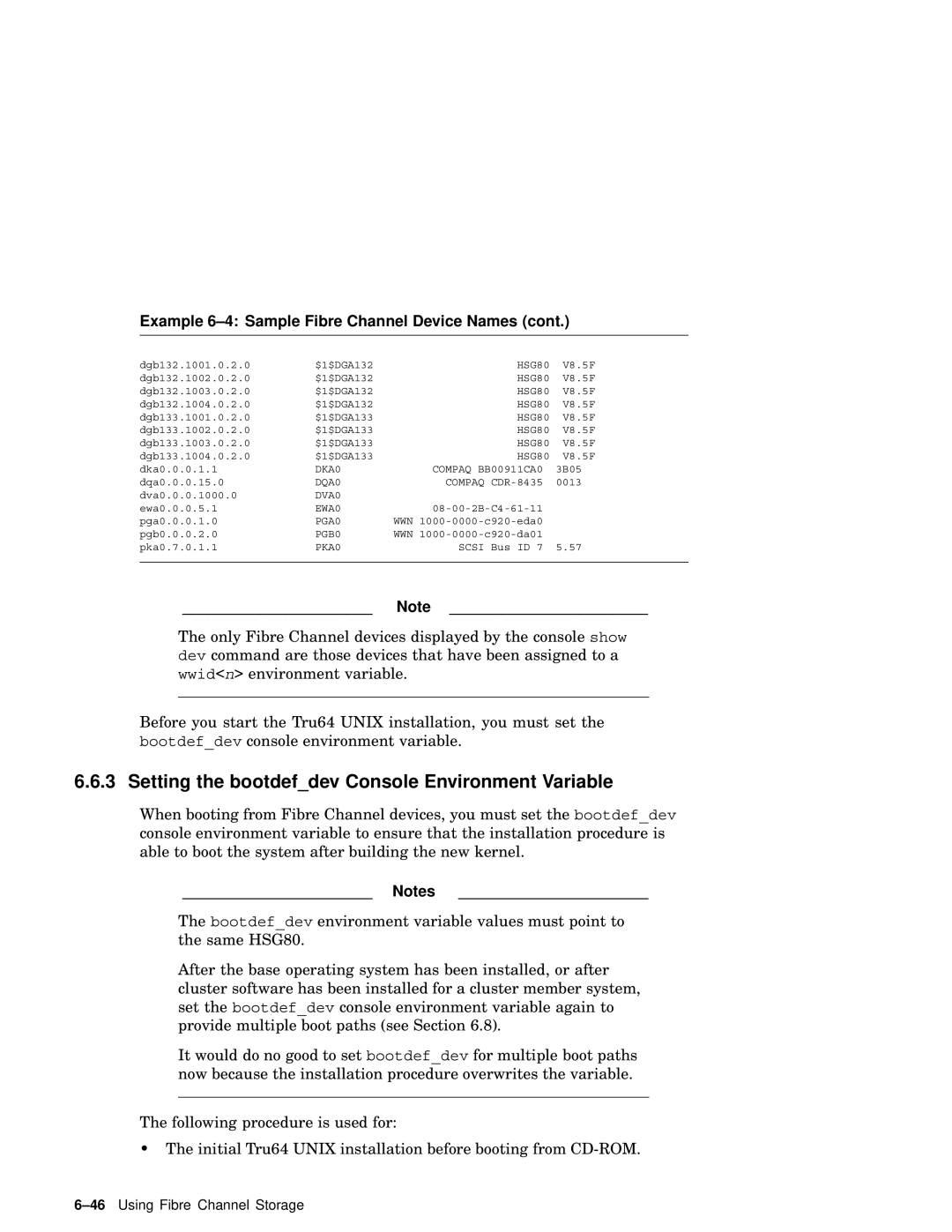 Compaq AA-RHGWB-TE manual Setting the bootdefdev Console Environment Variable 