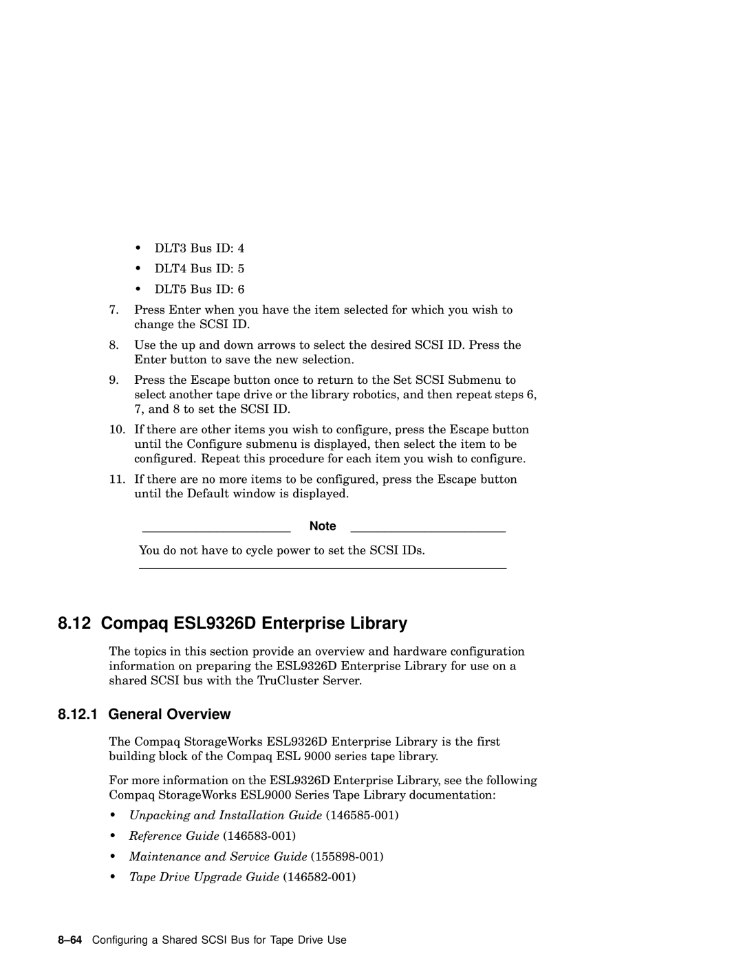 Compaq AA-RHGWB-TE manual Compaq ESL9326D Enterprise Library, General Overview 