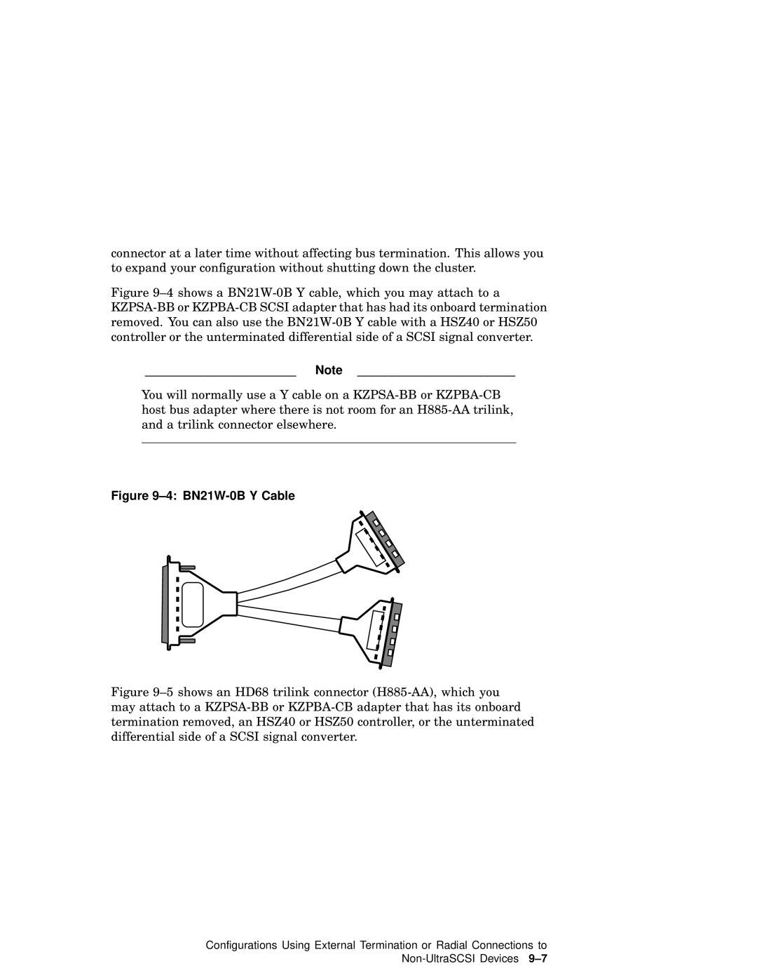 Compaq AA-RHGWB-TE manual BN21W-0B Y Cable 