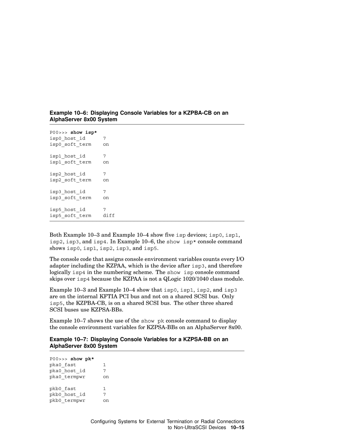 Compaq AA-RHGWB-TE manual P00 show isp 